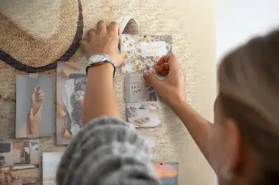 Memobord van kurk Vakantiereis