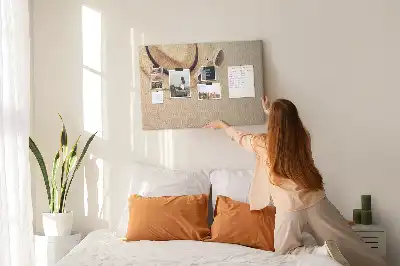 Memobord van kurk Vakantiereis