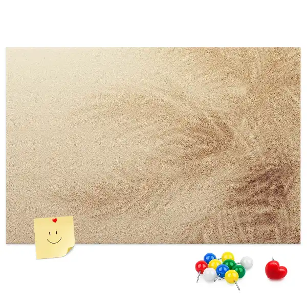 Kurk prikbord Palmbladeren