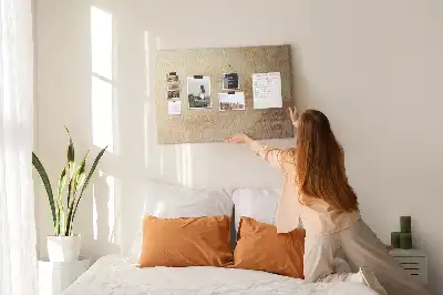Kurk prikbord Palmbladeren