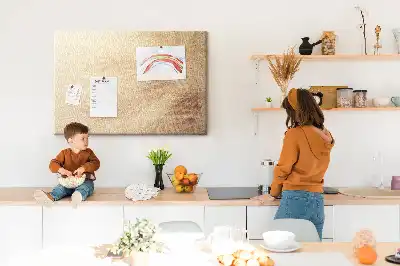 Kurk prikbord Palmbladeren