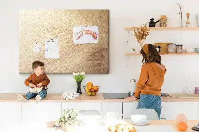 Kurk prikbord Palmbladeren