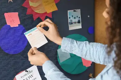 Memobord van kurk Kinderkosmos