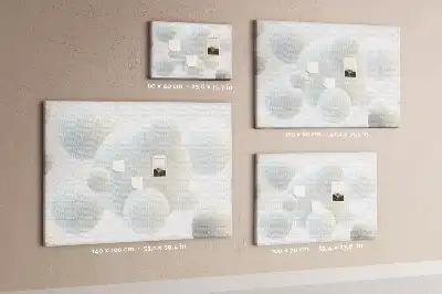 Kurk prikbord Ballen abstractie