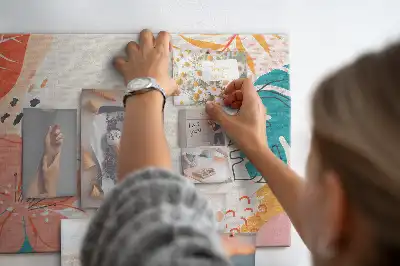 Memobord van kurk Tropische vakantie
