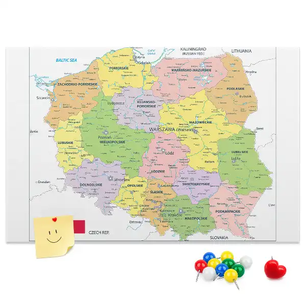 Kurk prikbord Grenzen van de Republiek