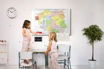 Kurk prikbord Grenzen van de Republiek