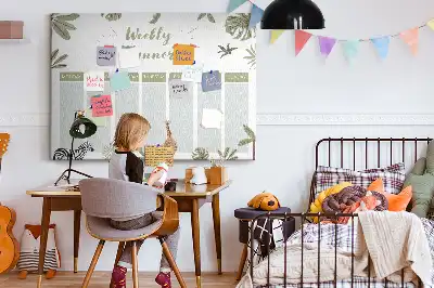 Memobord van kurk Safari weekplanner