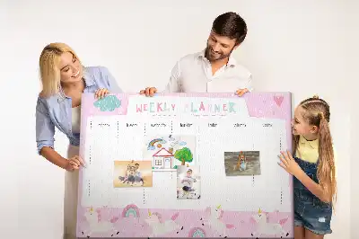 Kurk prikbord Weekplanner voor kinderen
