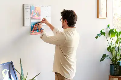 Memobord van kurk Wekelijkse wandkalender