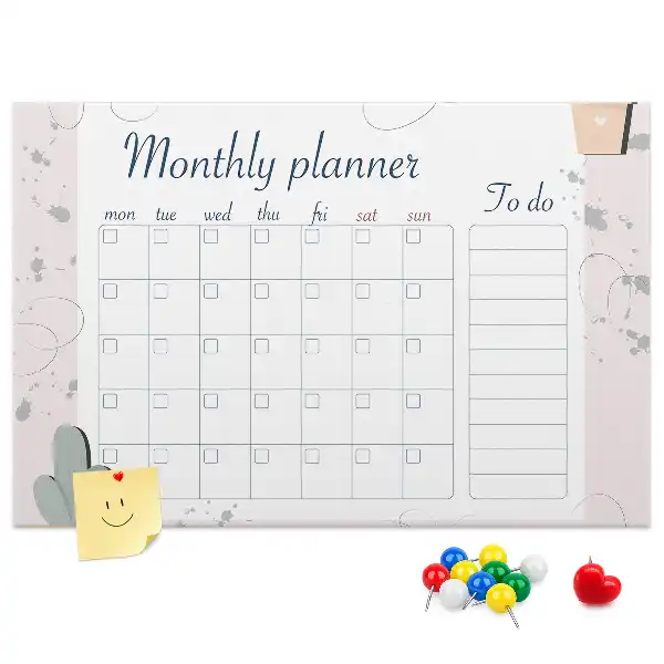 Kurk prikbord Maandplanner