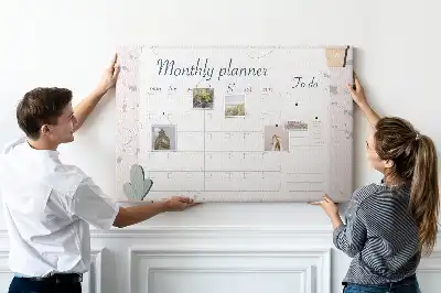 Kurk prikbord Maandplanner