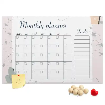 Kurk prikbord Maandplanner