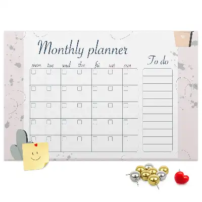 Kurk prikbord Maandplanner