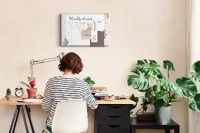Kurk prikbord Maandplanner