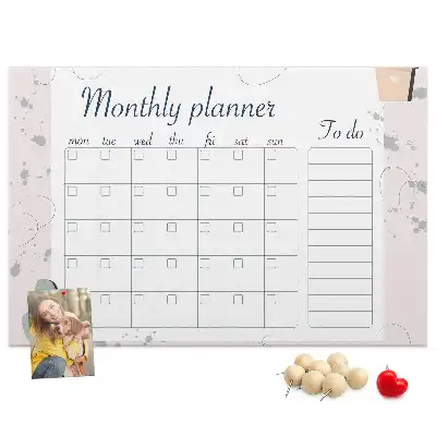 Kurk prikbord Maandplanner