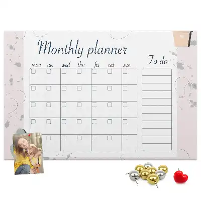 Kurk prikbord Maandplanner