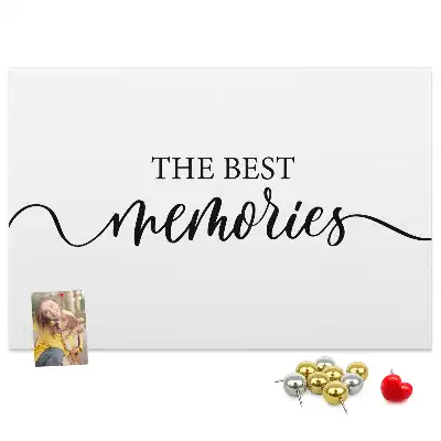 Memobord van kurk Opschrift herinneringen