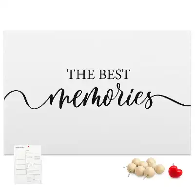 Memobord van kurk Opschrift herinneringen