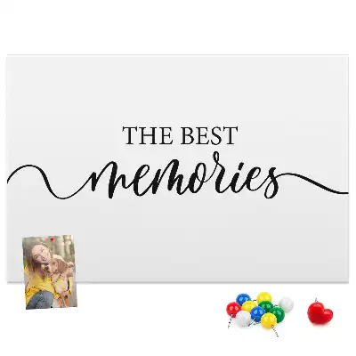 Memobord van kurk Opschrift herinneringen