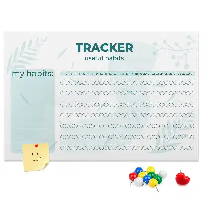Kurk prikbord Gewoonteplanner