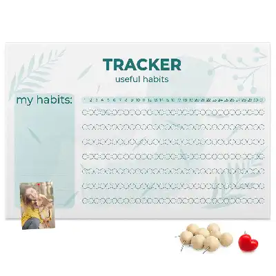 Kurk prikbord Gewoonteplanner