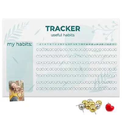 Kurk prikbord Gewoonteplanner