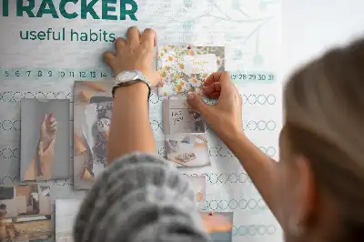 Kurk prikbord Gewoonteplanner