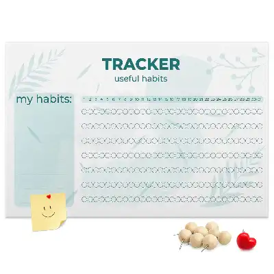 Kurk prikbord Gewoonteplanner