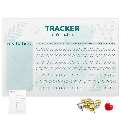Kurk prikbord Gewoonteplanner