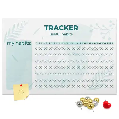 Kurk prikbord Gewoonteplanner