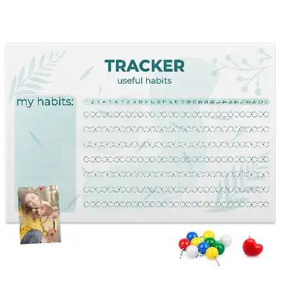 Kurk prikbord Gewoonteplanner