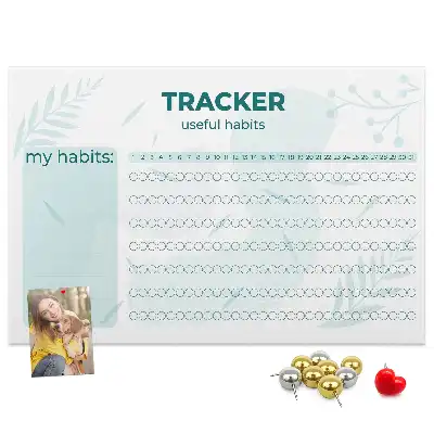 Kurk prikbord Gewoonteplanner