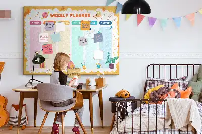 Kurk prikbord Schoolrooster