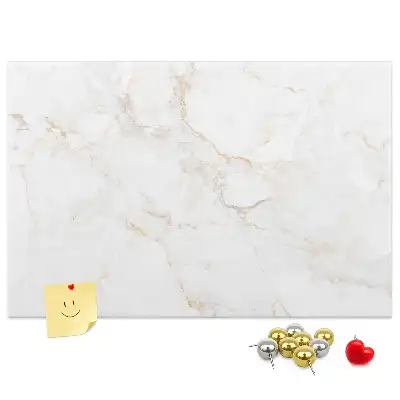 Memobord van kurk Luxe lichte steen