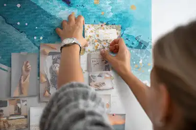 Kurk prikbord Penseelstreken