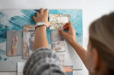 Kurk prikbord Penseelstreken