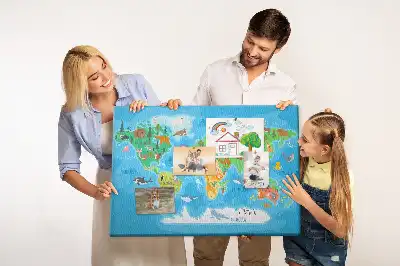 Kurk prikbord Cartoonkaart