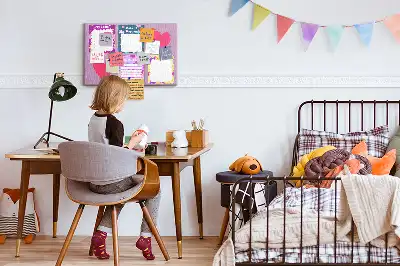 Memobord van kurk Monsternotities