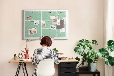 Memobord van kurk Bureau-organizer