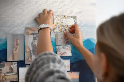 Kurk prikbord Aquarel bergen