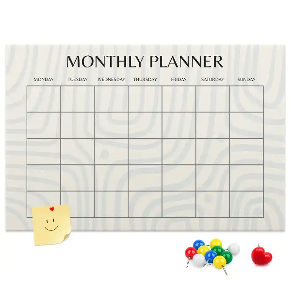 Kurk prikbord Maandschema