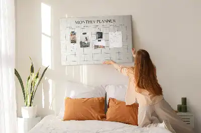 Kurk prikbord Maandschema