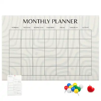 Kurk prikbord Maandschema