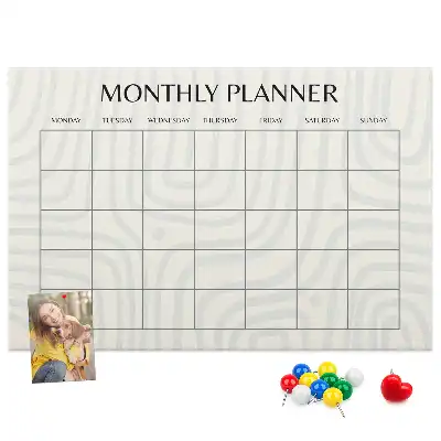 Kurk prikbord Maandschema