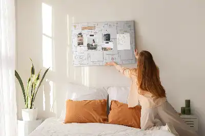 Kurk prikbord Weekplan