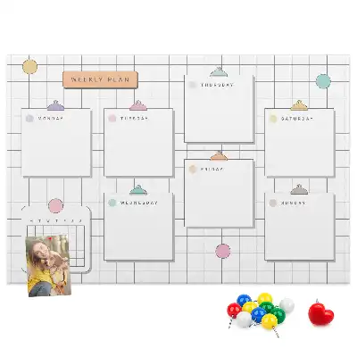 Kurk prikbord Weekplan