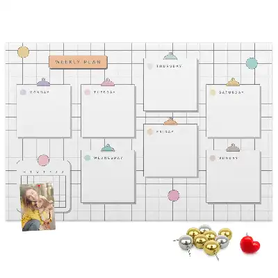 Kurk prikbord Weekplan