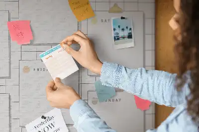 Kurk prikbord Weekplan