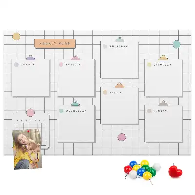 Kurk prikbord Weekplan